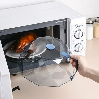 New Kitchen Microwave Cover Heating Insulation Cover Dust-Proof and Oil-Proof Kitchen Accessories Special Cover for Microwave