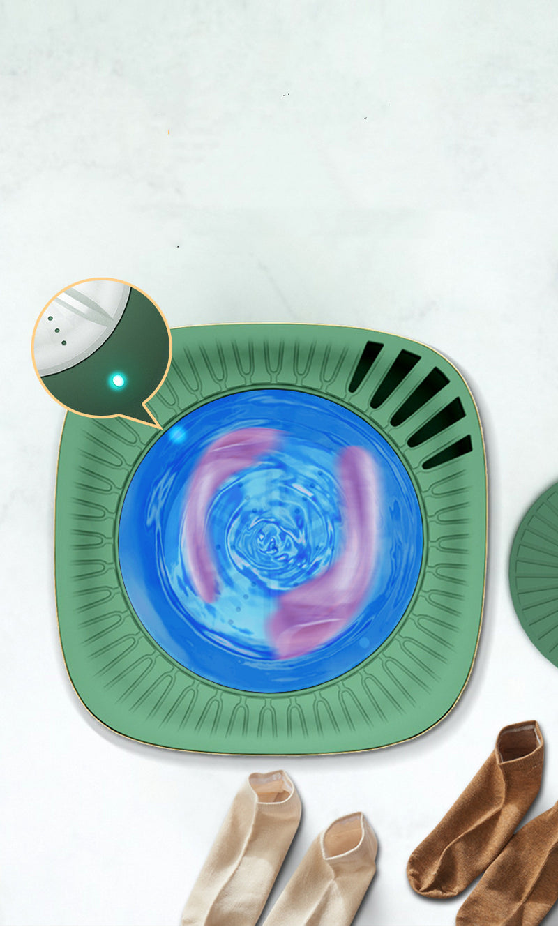 Compact Fully Automatic Washing Machine for Travel and Dormitory Use